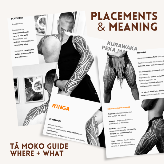Placements & Meaning Ta Moko Guide Where + What