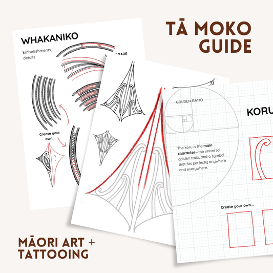 Ta Moko Guide to Maori Art & Tattooing designs mathematics details